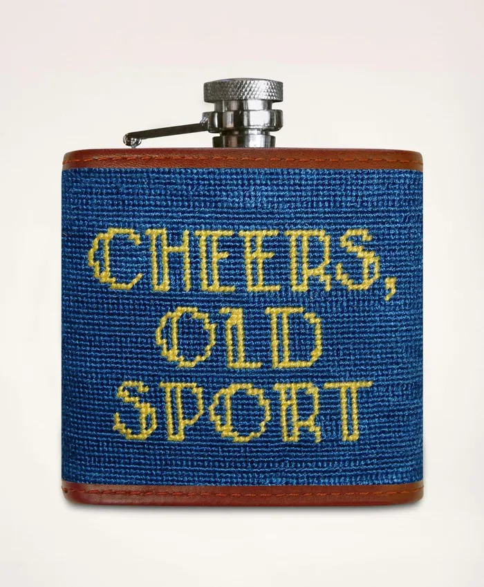 Fragrance andamp Gifts Men Brooks Brothers Smathers andamp Branson Stainless Steel Needlepoint Flask Multi Fragrance andamp Gifts Men Brooks Brothers Smathers andamp Branson Stainless Steel Needlepoint Flask Multi