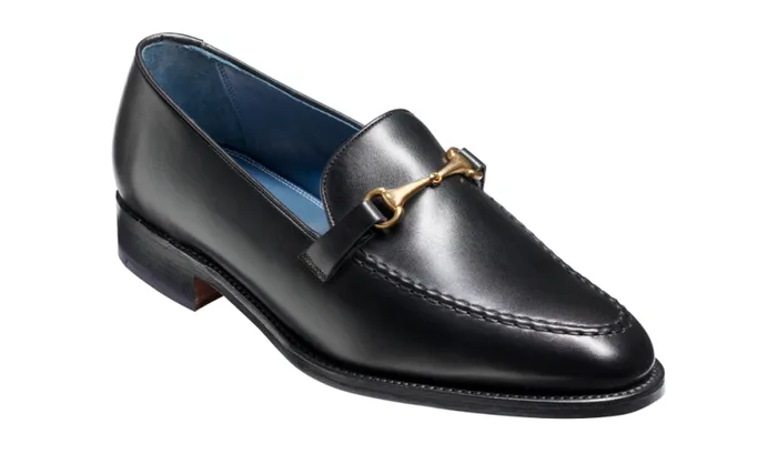 Frank 8211 Black Calf Mens Barker Shoes Loafers