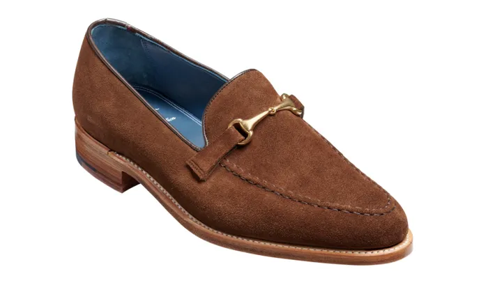 Frank 8211 Castagnia Suede Mens Barker Shoes Loafers