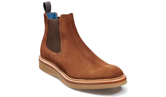Fred 8211 Old Snuff Suede Mens Barker Shoes Boots