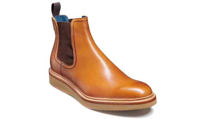 Fred 8211 Rosewood Hand Painted Mens Barker Shoes Boots