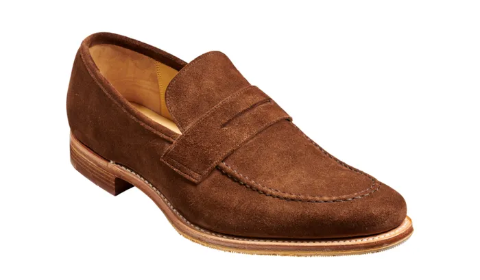 Gates 8211 Castagnia Suede Mens Barker Shoes Loafers