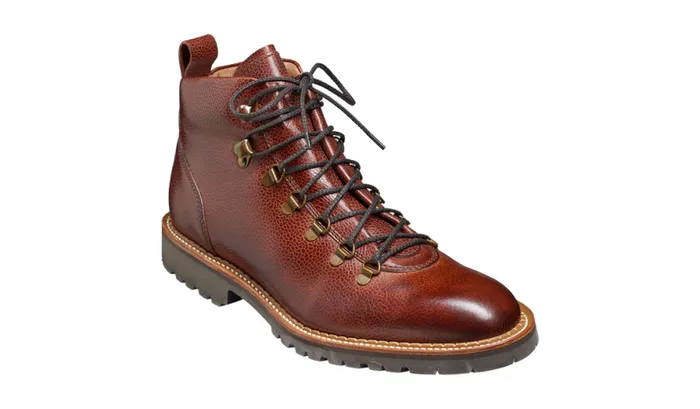 Glencoe 8211 Cherry Grain Mens Barker Shoes Boots
