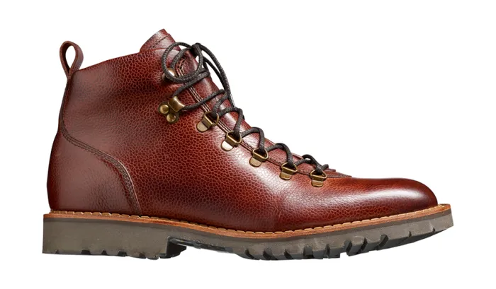 Glencoe 8211 Cherry Grain Mens Barker Shoes Boots