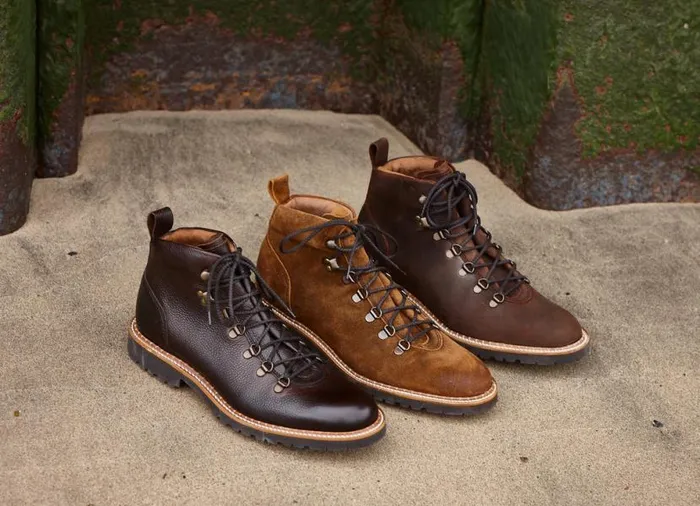 Glencoe 8211 Tan Burnish Suede Mens Barker Shoes Boots