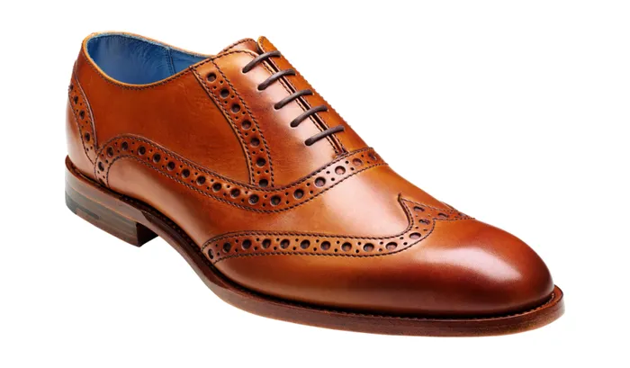 Grant 8211 Cedar Calf Mens Barker Shoes Brogues