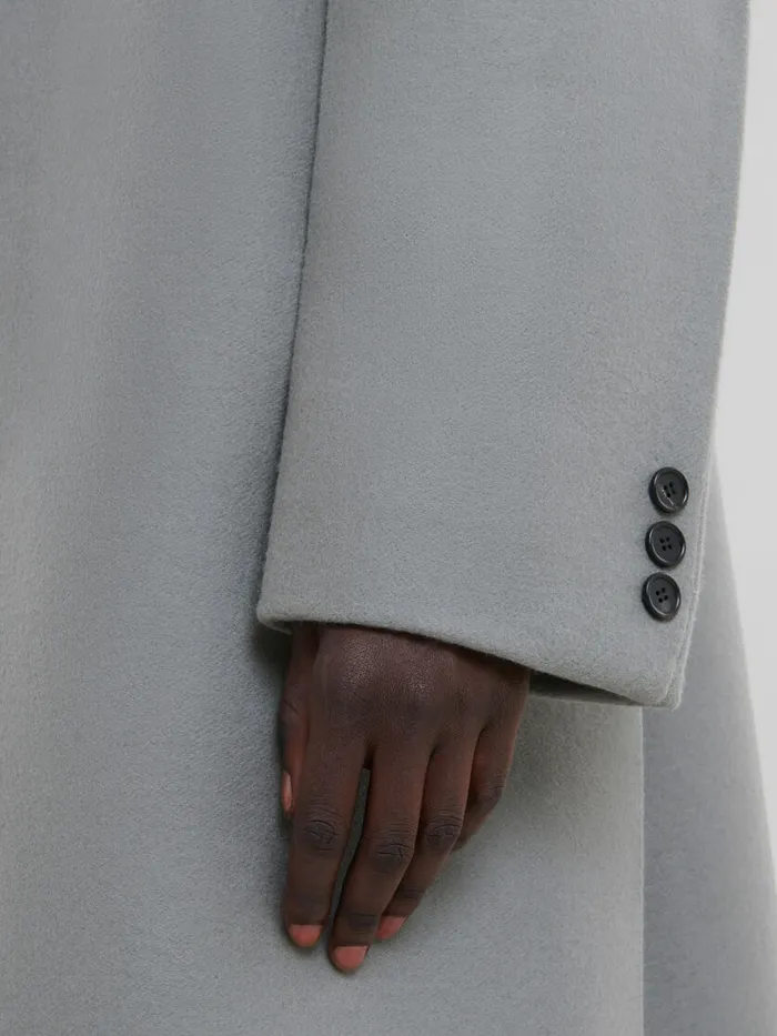 Gray Wool Oversized Coat Men Marni Coats and Jackets