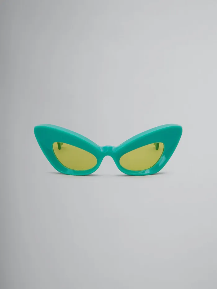Green Caelicola Sunglasses WomenMen Marni Sunglasses