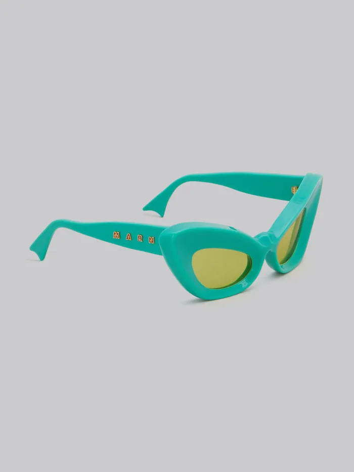 Green Caelicola Sunglasses WomenMen Marni Sunglasses