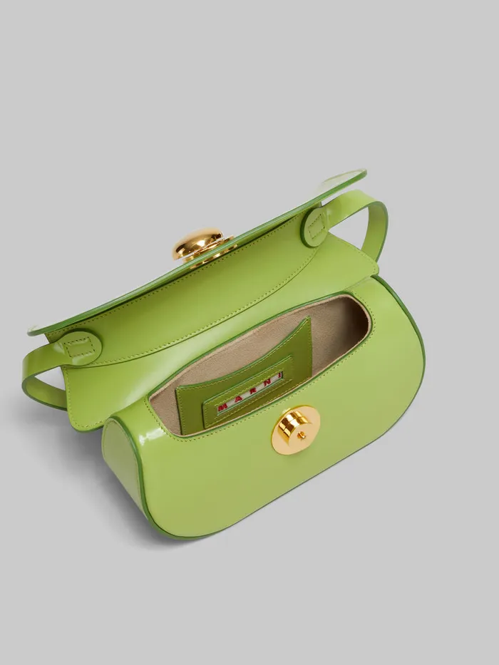Green Leather Butterfly Small Hobo Bag Women Marni Shoulder Bags