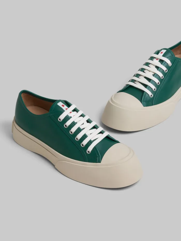 Green Nappa Leather Pablo Sneaker Men Marni Pablo Sneakers