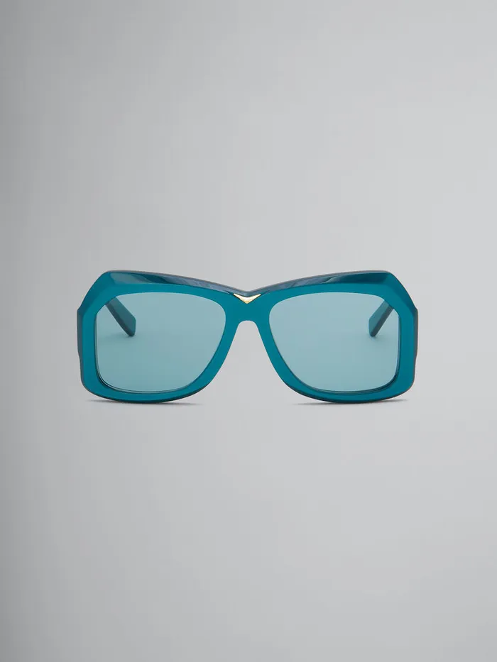 Green Tiznit Sunglasses WomenMen Marni Sunglasses