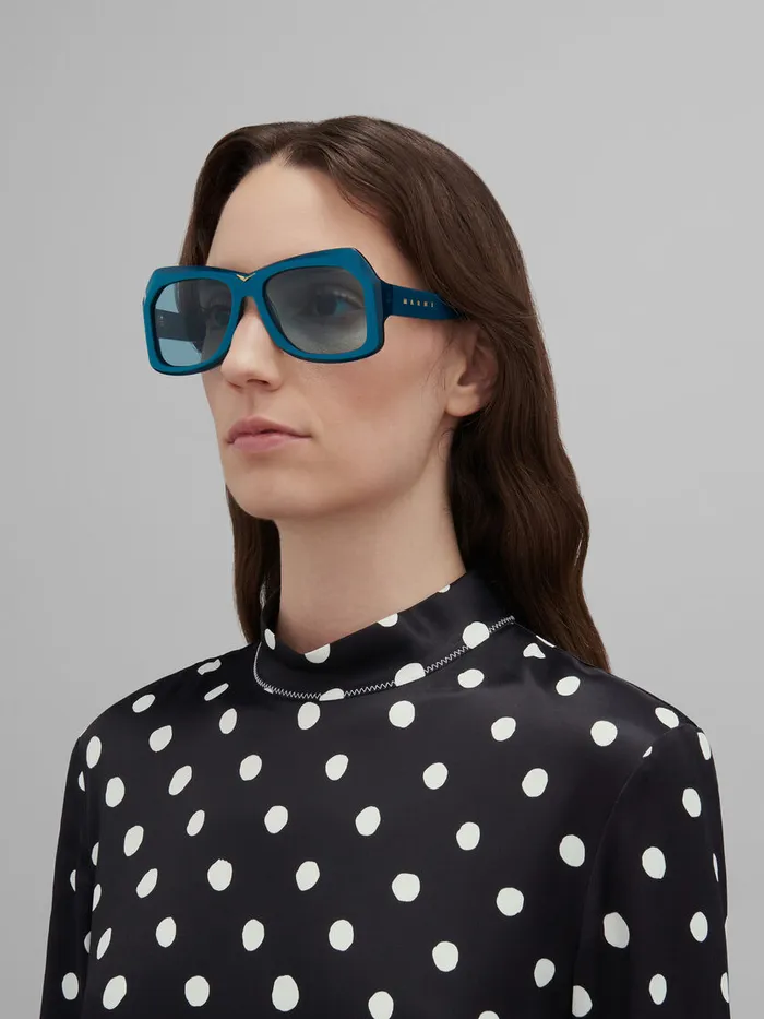Green Tiznit Sunglasses WomenMen Marni Sunglasses