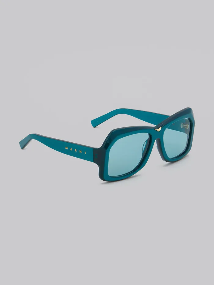 Green Tiznit Sunglasses WomenMen Marni Sunglasses