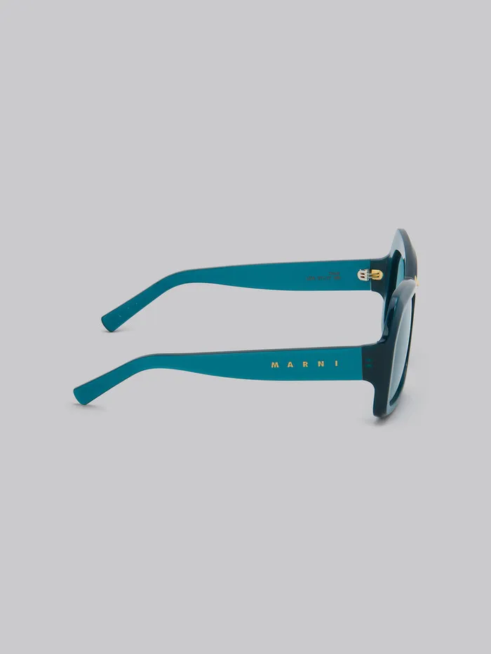 Green Tiznit Sunglasses WomenMen Marni Sunglasses