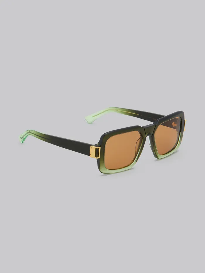 Green Zamalek Sunglasses WomenMen Marni Sunglasses