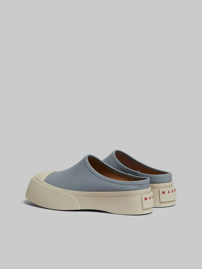 Grey Leather Pablo Sabot Women Marni Pablo