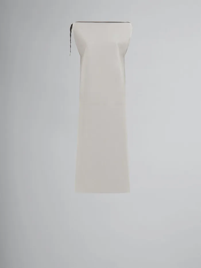 Grey Sleeveless Nappa Dress Women Marni Dresses
