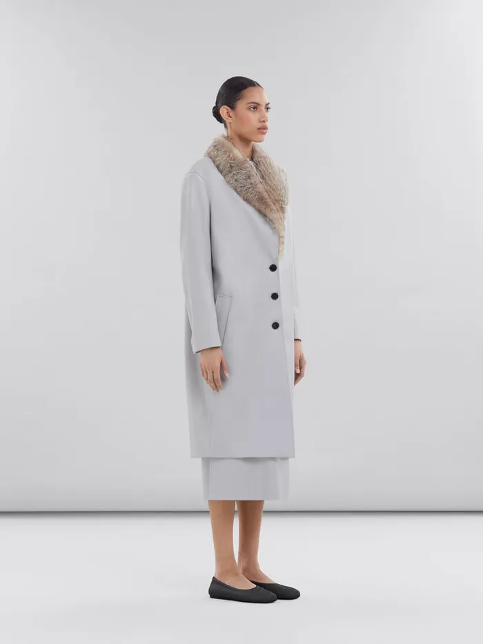 Grey Sleeveless Nappa Dress Women Marni Dresses