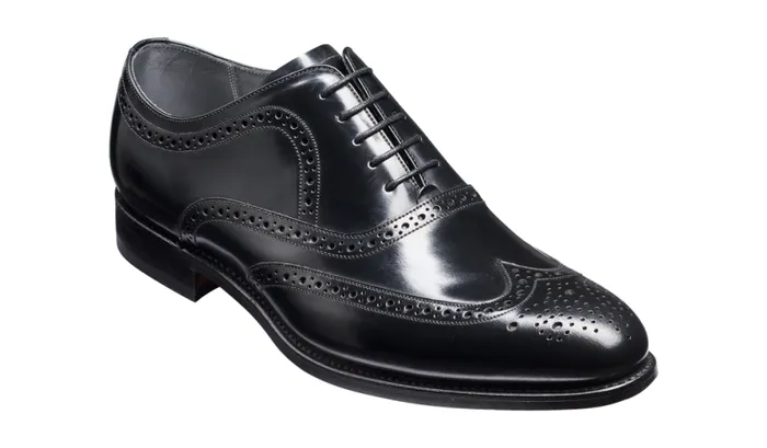 Hampstead 8211 Black Calf Mens Barker Shoes Brogues