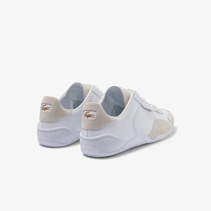 Hapona Leather and Suede Sneakers WhiteWhite Mens Lacoste Sneakers USA