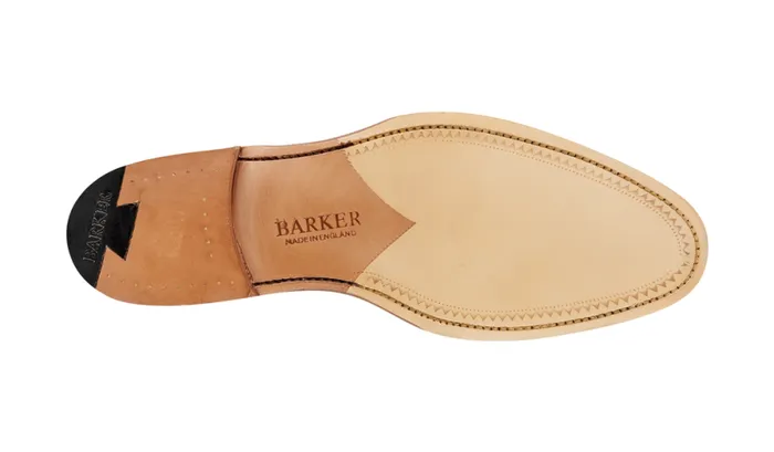 Hartley 8211 Cedar HiShine Mens Barker Shoes Oxfords