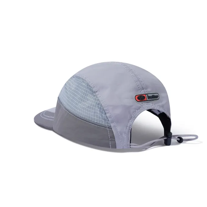Hats Men Butter Goods Cliff Running Cap Grey Hats Men Butter Goods Cliff Running Cap Grey