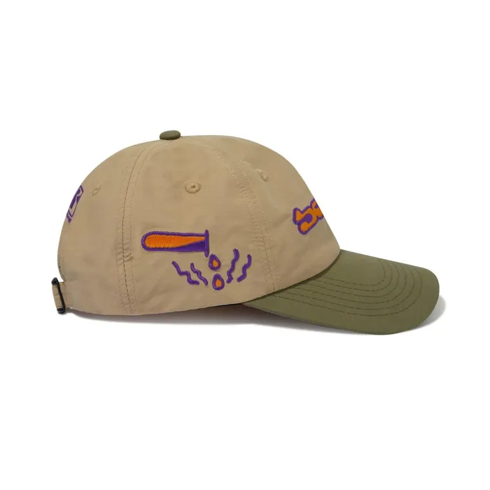 Hats Men Butter Goods Corrosive 6 Panel Cap Khaki Army Hats Men Butter Goods Corrosive 6 Panel Cap Khaki Army