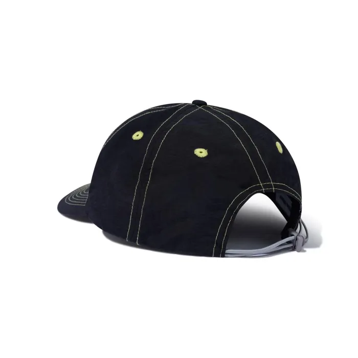 Hats Men Butter Goods Design 6 Panel Cap Black Hats Men Butter Goods Design 6 Panel Cap Black