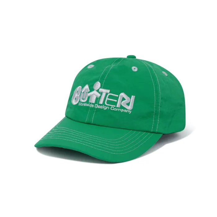 Hats Men Butter Goods Design 6 Panel Cap Green