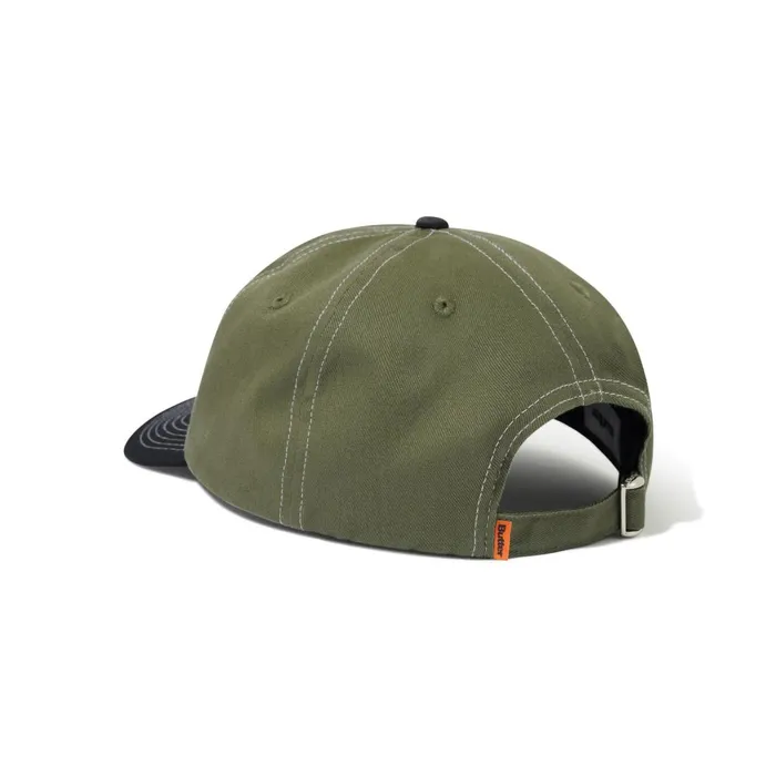 Hats Men Butter Goods Lock 6 Panel Cap Army Black Hats Men Butter Goods Lock 6 Panel Cap Army Black