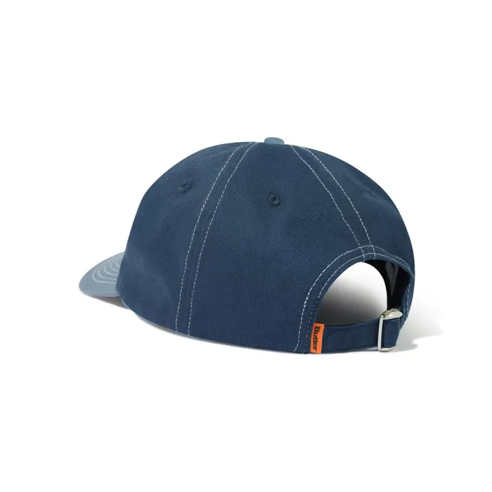 Hats Men Butter Goods Lock 6 Panel Cap Navy Ocean Hats Men Butter Goods Lock 6 Panel Cap Navy Ocean