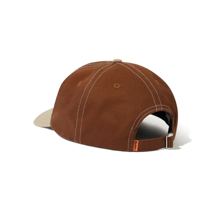 Hats Men Butter Goods Lock 6 Panel Cap Oak Tan