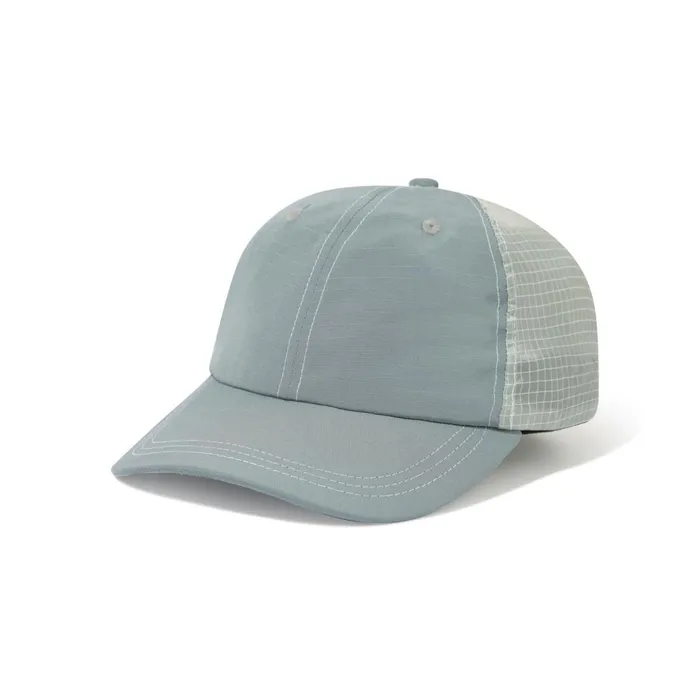 Hats Men Butter Goods Nylon Ripstop 6 Panel Cap Grey