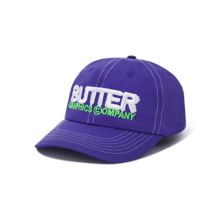 Hats Men Butter Goods Program 6 Panel Cap Purple