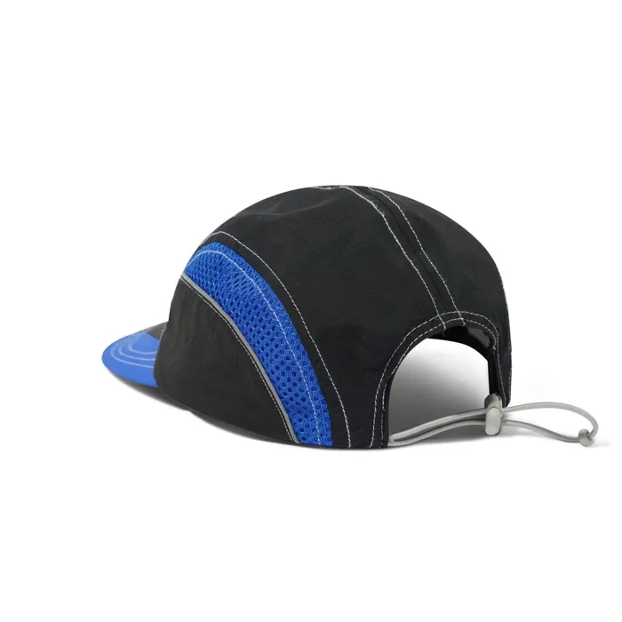 Hats Men Butter Goods Race 4 Panel Cap Black Hats Men Butter Goods Race 4 Panel Cap Black
