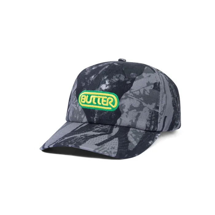 Hats Men Butter Goods Woodlands Snapback Cap Black