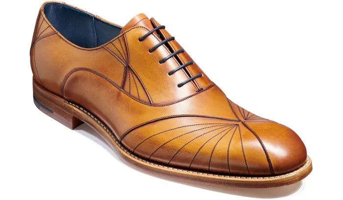Hector 8211 Antique Rosewood Mens Barker Shoes Oxfords