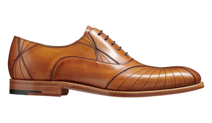 Hector 8211 Antique Rosewood Mens Barker Shoes Oxfords