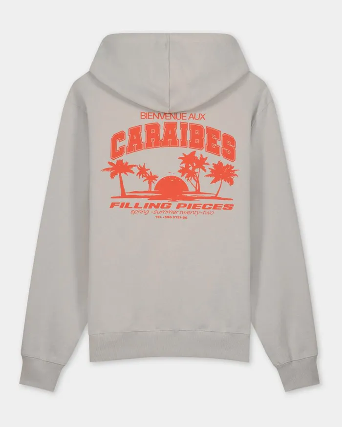 Hoodie Caraibes Cool Grey WomenMen Filling Pieces Hoodies and Sweatshirts