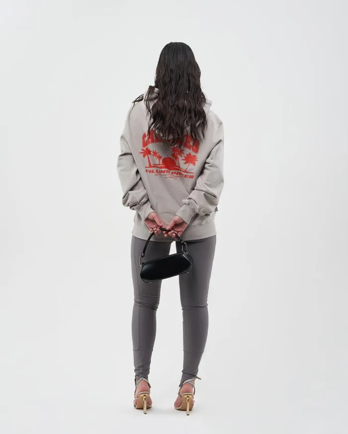 Hoodie Caraibes Cool Grey WomenMen Filling Pieces Hoodies and Sweatshirts