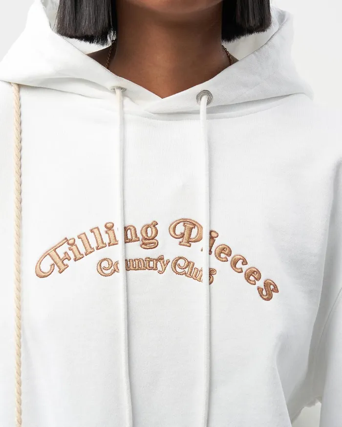 Hoodie Country Club White WomenMen Filling Pieces Hoodies and Sweatshirts