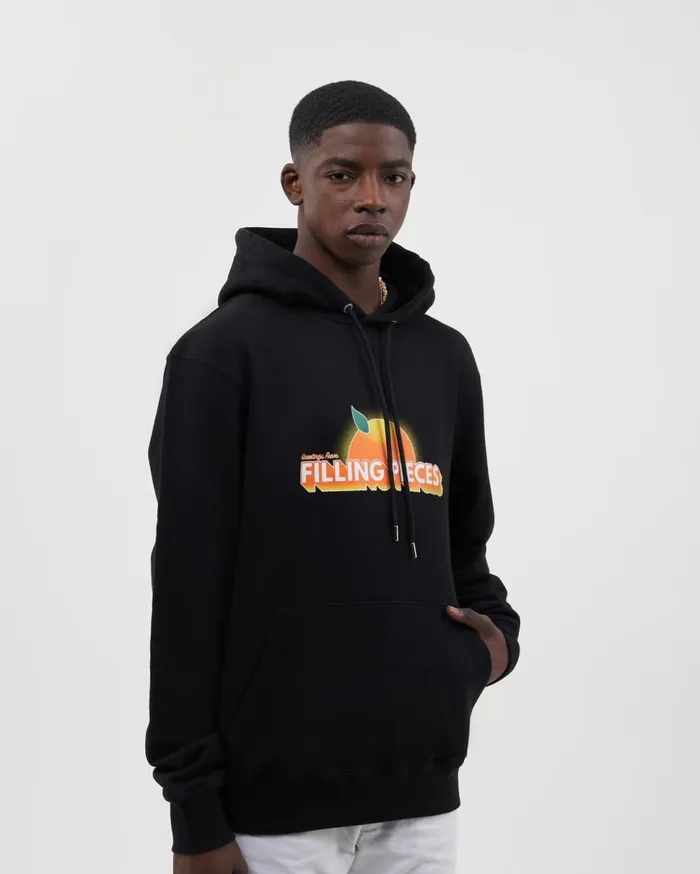 Hoodie Greetings Black MenWomen Filling Pieces Hoodies and Sweatshirts