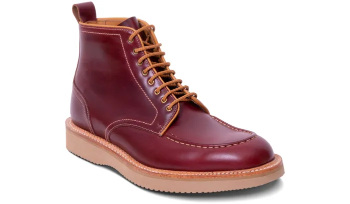 Indiana 8211 Burgundy Waxy Calf Mens Barker Shoes Boots