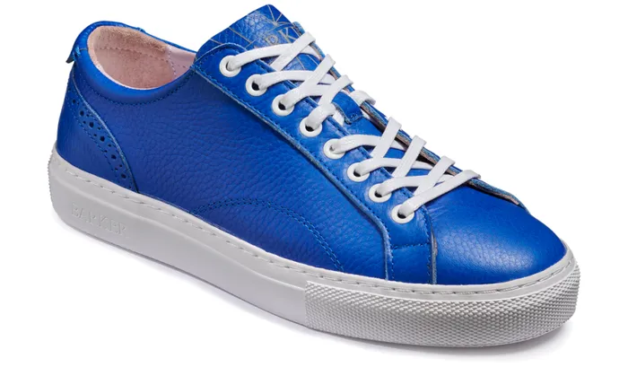 Isla 8211 Denim Blue Womens Barker Shoes Sneakers