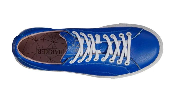 Isla 8211 Denim Blue Womens Barker Shoes Sneakers