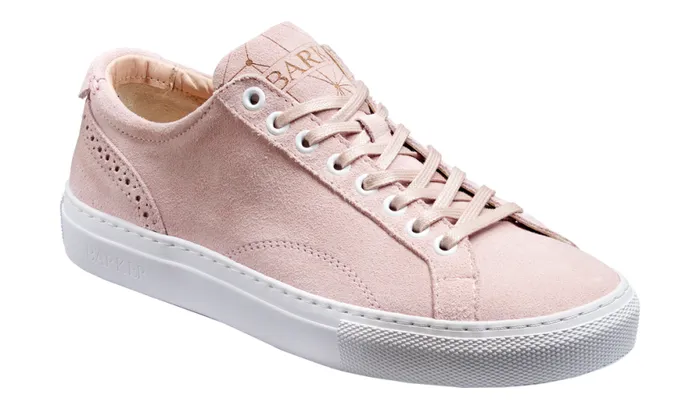 Isla 8211 Pink Suede Womens Barker Shoes Sneakers