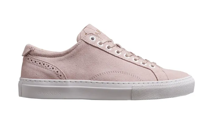 Isla 8211 Pink Suede Womens Barker Shoes Sneakers