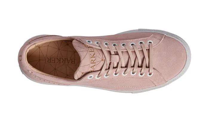 Isla 8211 Pink Suede Womens Barker Shoes Sneakers