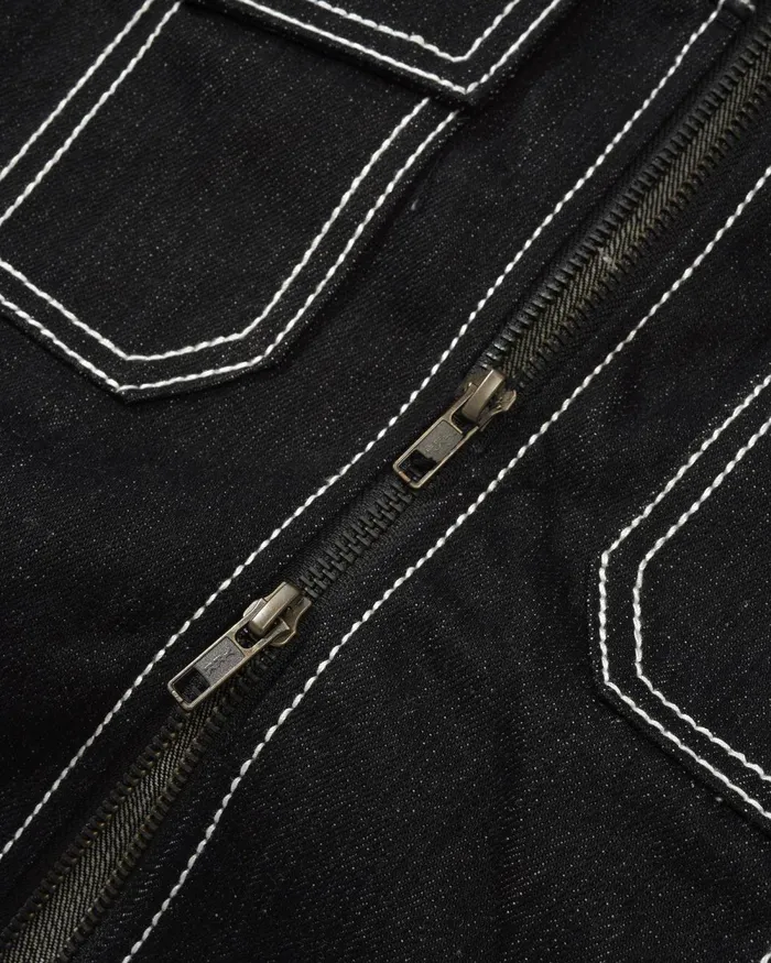 Jackets Men Butter Goods Adilson Denim Jacket Black Jackets Men Butter Goods Adilson Denim Jacket Black